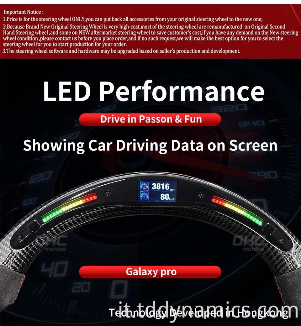 bmw led steering whele 